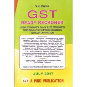 Puri Publication's GST Ready Reckoner 2017 by V. K. Puri 